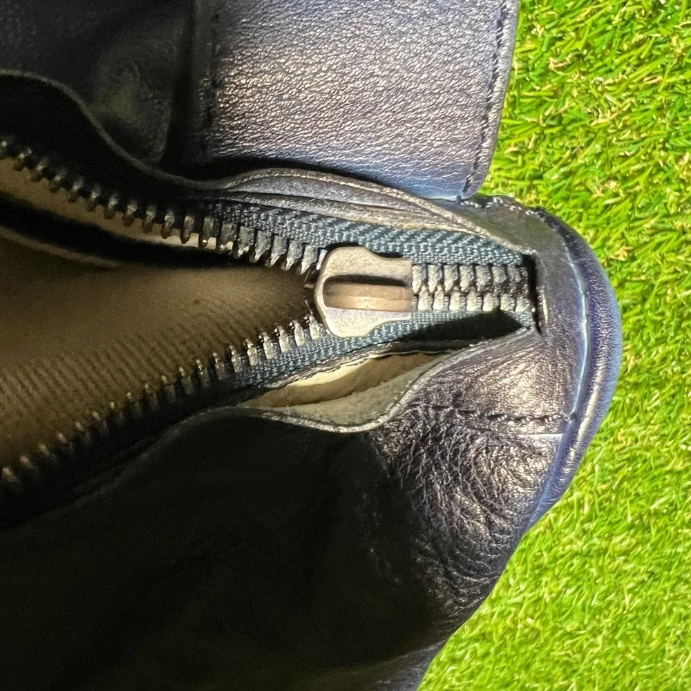 Diesel Leather Chest Rig Holster Bag Navy Blue‎ Black Tactical Y2K